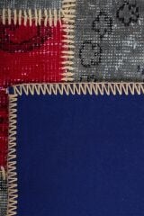 Patchwork Renkli Modern El Dokuma Halı