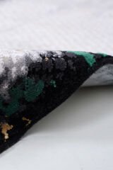 Dilek Serra 0701A Salon Halısı Siyah - 80x150