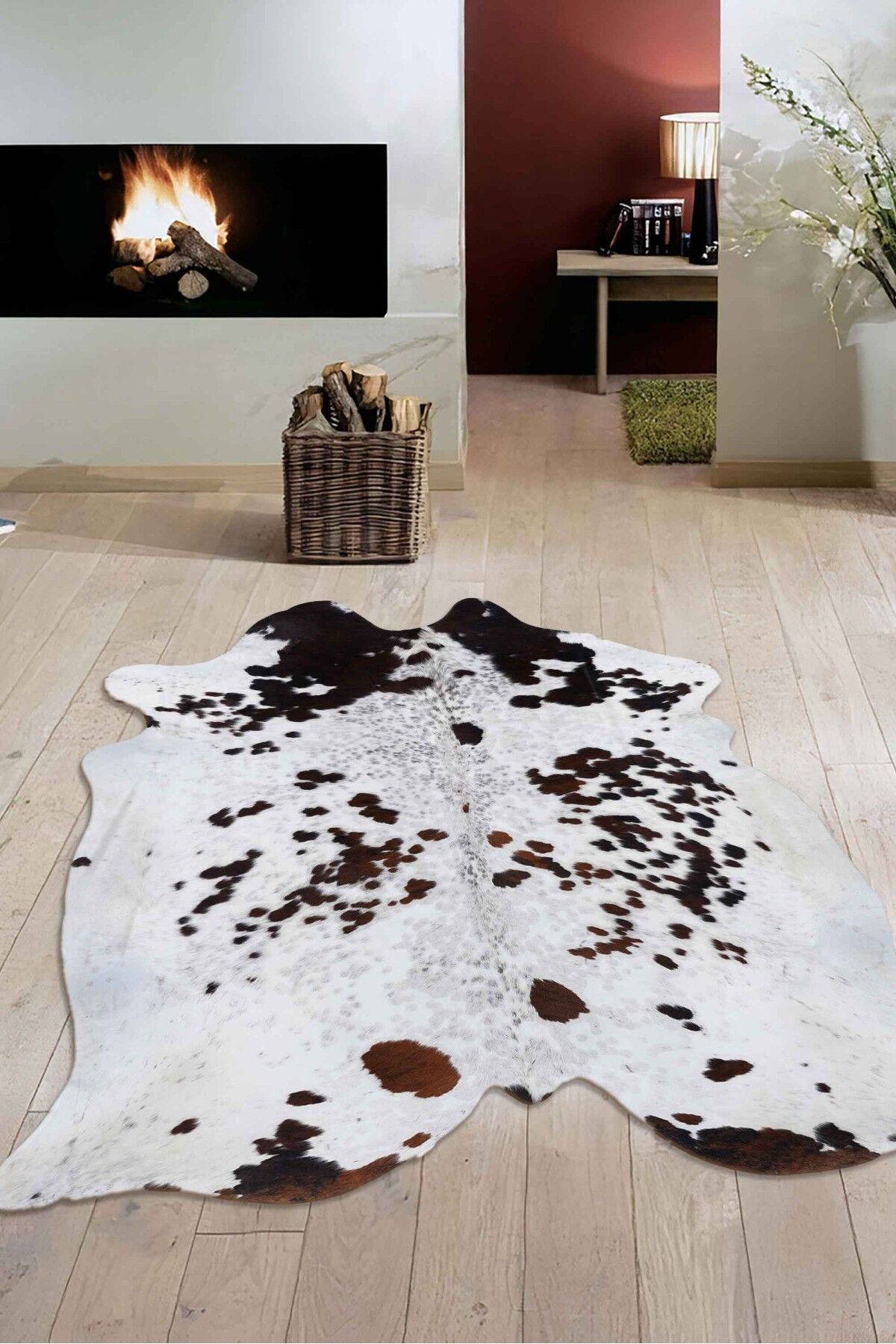Buffalo Post Orjınal Siyah / Beyaz Naturel Makine Halısı