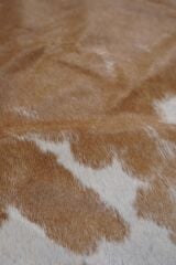 Buffalo Tgr Orjınal Açık Kahverengi / Krem Naturel Deri Halı