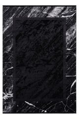 Dilek Serra 0705A Salon Halısı Siyah - 80x150