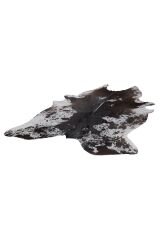 Buffalo Tgr Orjınal Beyaz / Kahverengi Naturel Deri Halı