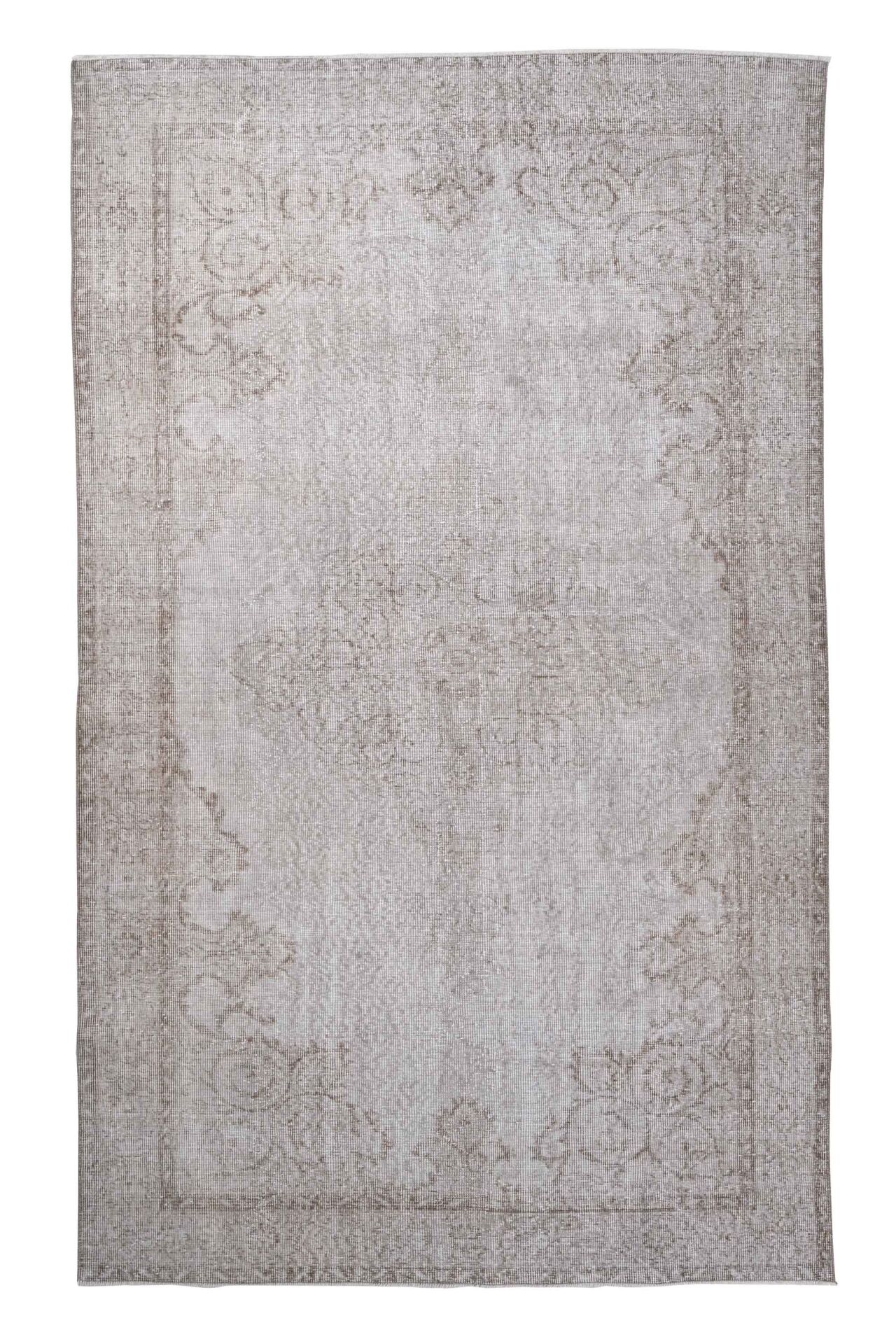 Naar KRC Vintage El Dokuma Yün Halı Bej - 174x288