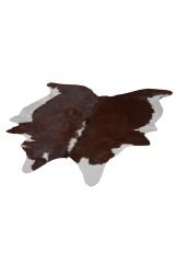 Buffalo Tgr Orjınal Kahverengi / Beyaz Naturel Deri Halı