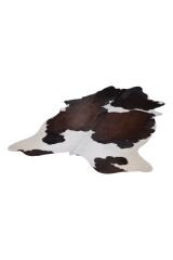 Buffalo Tgr Orjınal Kahverengi / Beyaz Naturel Deri Halı
