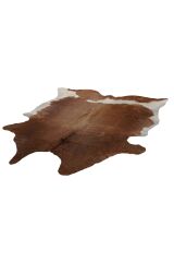 Buffalo Tgr Orjınal Kahverengi / Krem Naturel Deri Halı