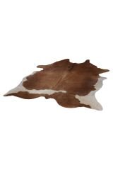 Buffalo Tgr Orjınal Kahverengi / Krem Naturel Deri Halı
