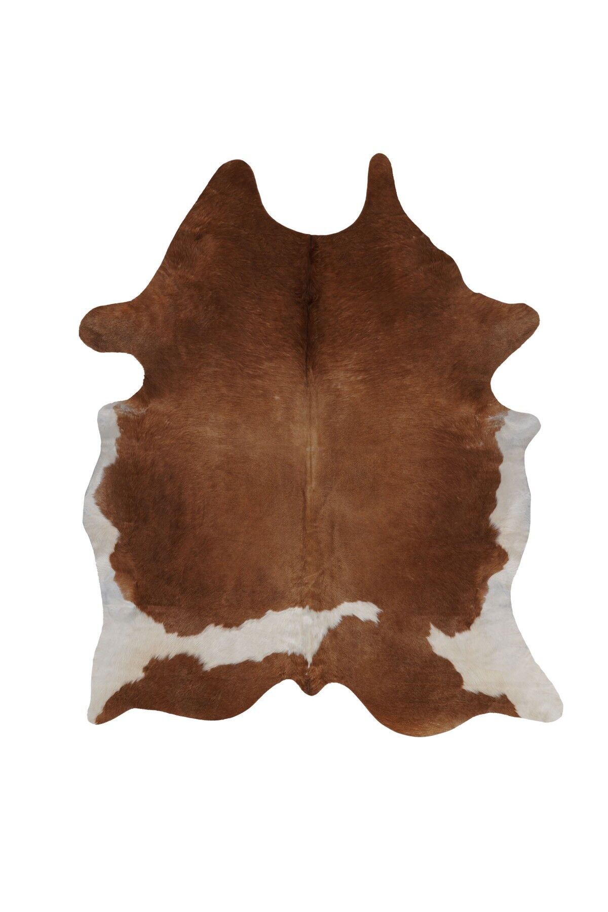 Buffalo Tgr Orjınal Kahverengi / Krem Naturel Deri Halı