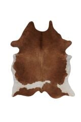 Buffalo Tgr Orjınal Kahverengi / Krem Naturel Deri Halı