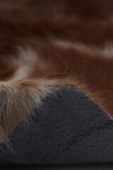 Buffalo Tgr Orjınal Kahverengi Naturel Deri Halı