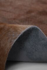 Buffalo Tgr Orjınal Kahverengi Naturel Deri Halı