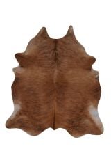 Buffalo Tgr Orjınal Kahverengi Naturel Deri Halı