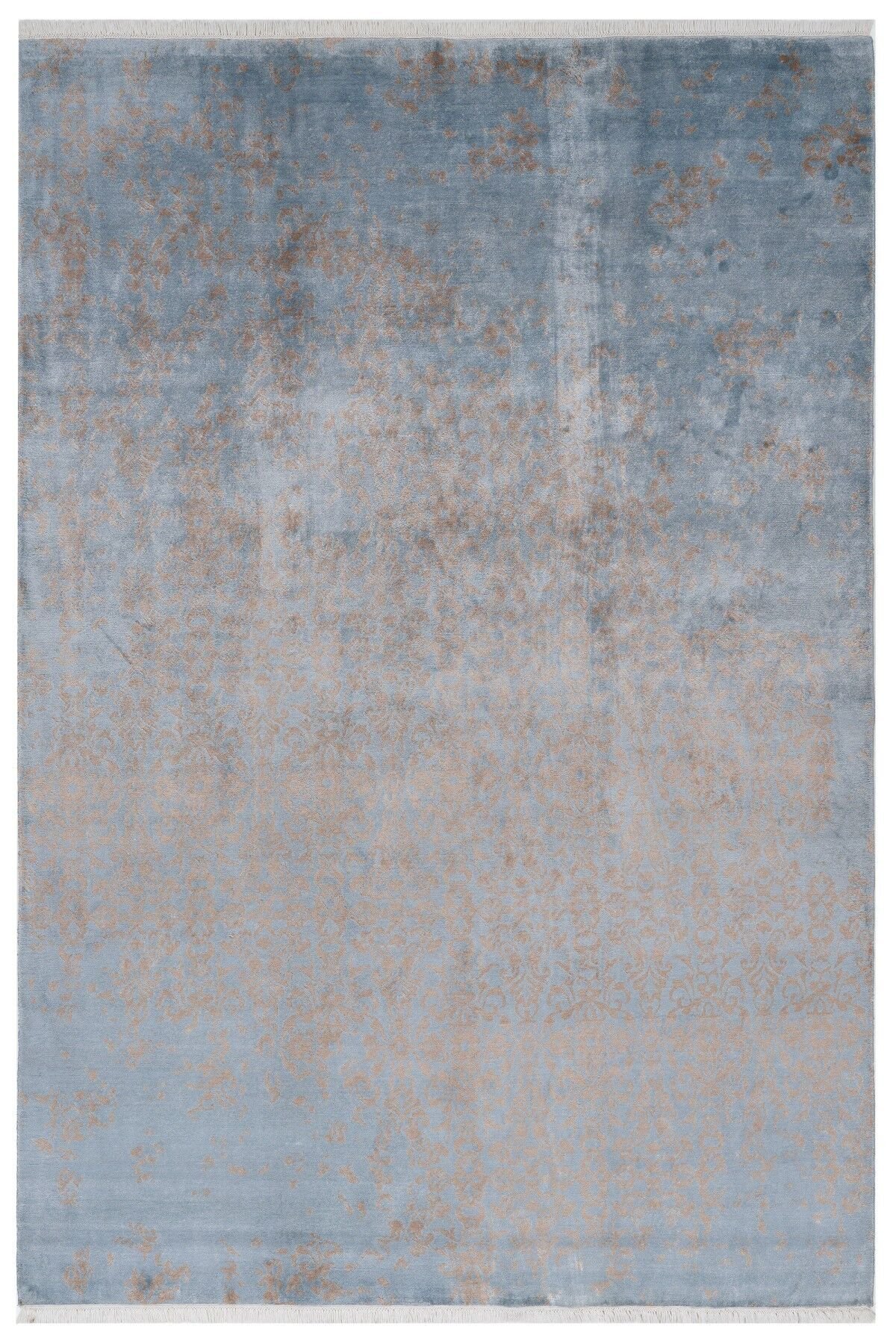 10X42 Fl Mavi Modern El Dokuma Halı