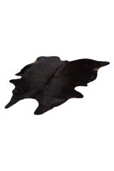 Buffalo Tgr Orjınal Koyu Kahverengi Naturel Deri Halı