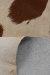 Buffalo Tgr Orjınal Krem / Kahverengi Naturel Deri Halı