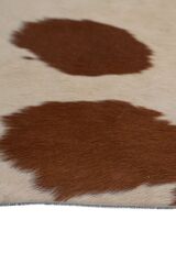 Buffalo Tgr Orjınal Krem / Kahverengi Naturel Deri Halı