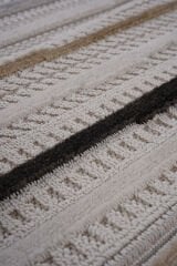 Bonn 8803 Bej Etnik Desenli Mutfak Halısı Kesme Halı