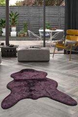 By Post Kırçıllı Naturel Peluş Halı