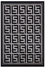 Naar Riva 9361 Bambu Halı GRİ / SİYAH - 160x230