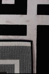 Naar Riva 9361 Bambu Halı GRİ / SİYAH - 160x230