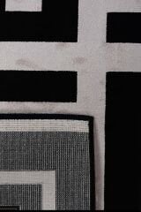 Naar Riva 9361 Bambu Halı GRİ / SİYAH - 160 cm