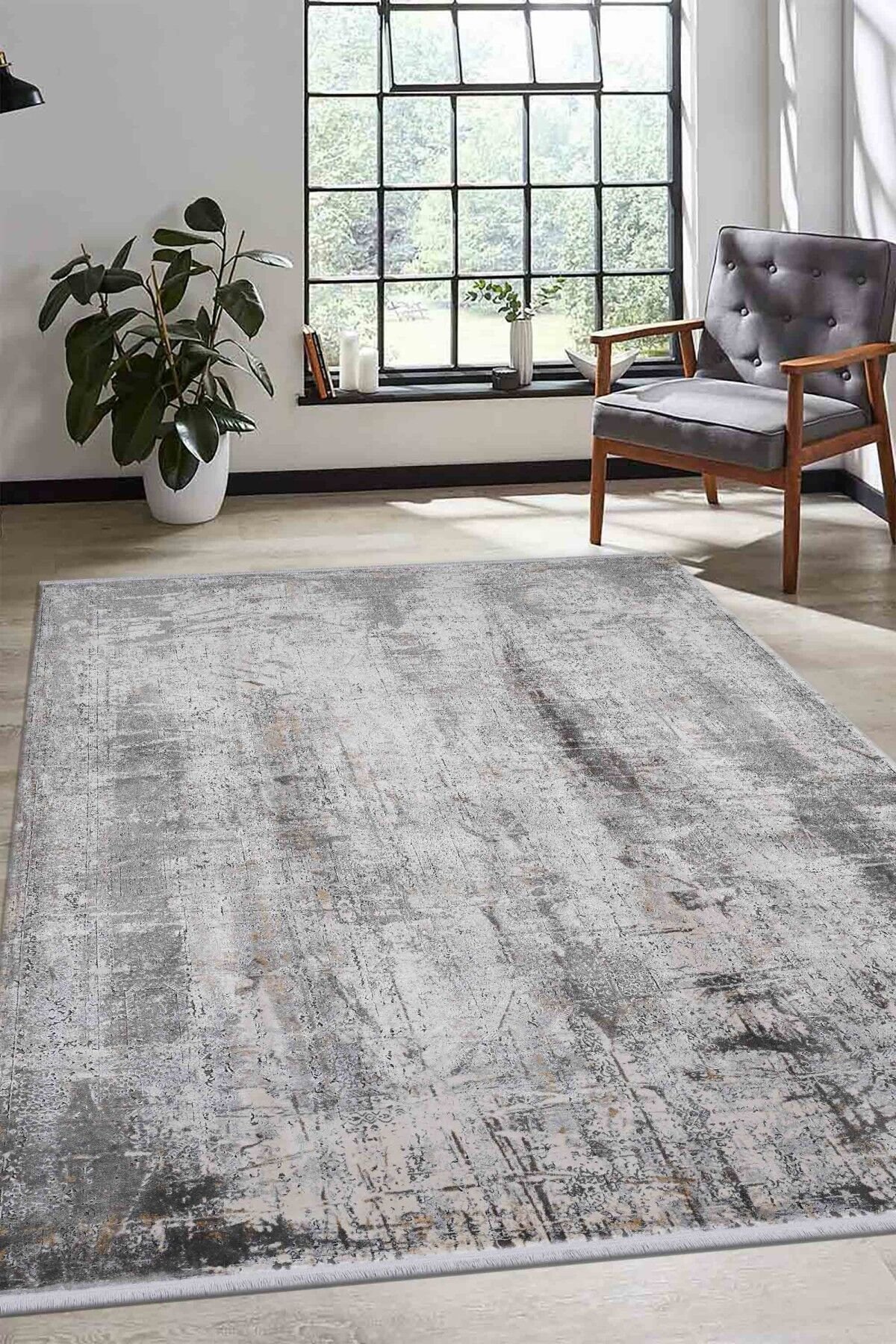 Cornelia 17741A Modern Makine Halısı