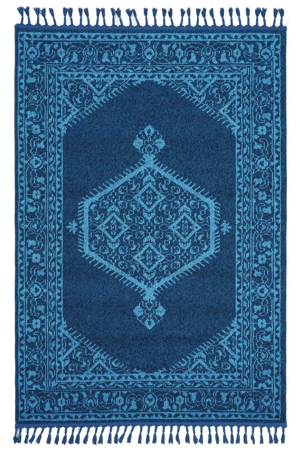 Cosmopolitan 6285D Koyu Mavi Klasik Makine Dokuma kilim