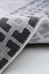 Dilek Vega 0921B Salon Halısı Antrasit - 80x150