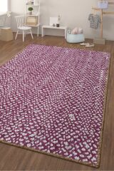 Cotton Kc 113 Mor Modern Makine Halısı