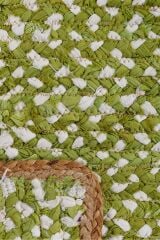 Cotton Kc 115 Yeşil Modern Makine Halısı
