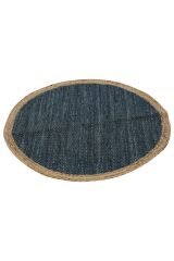 Cotton Kc 124 Lacivert Modern El Dokuma Halı