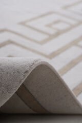 Naar Riva 9221 Bambu Halı KREM / GOLD - 120x120