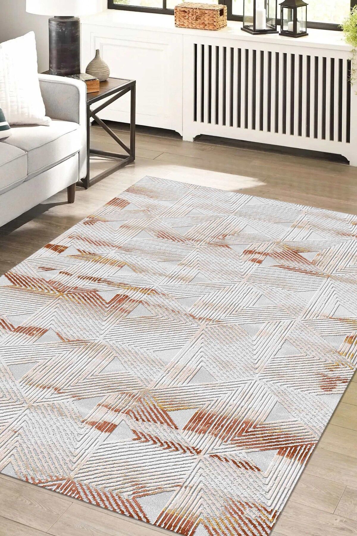 Enti Rapsodi 3724 Modern Makine Halısı
