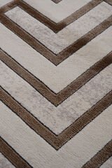 Naar Riva 9221 Bambu Halı KREM / GOLD - 160x160