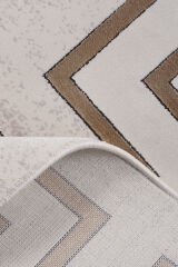 Naar Riva 9221 Bambu Halı KREM / GOLD - 100 cm