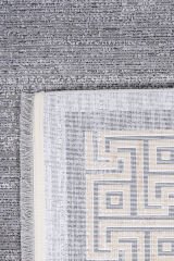 Dilek Vega 0956B Salon Halısı KOYU GRİ - 100x200