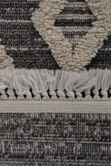 Step 2206 Gri İskandinav Salon Halısı Kesme Halı