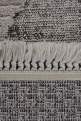 Step 2202 Gri Modern Salon ve Mutfak Halısı Kesme Halı