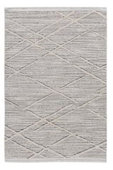 Step 2204 Gri Halı Bohem Salon Halısı Kesme Halı