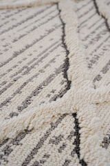 Step 2204 Gri Halı Bohem Salon Halısı Kesme Halı