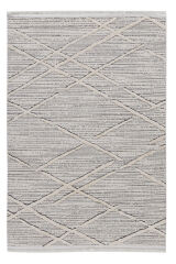 Step 2204 Gri Halı Bohem Salon Halısı Kesme Halı