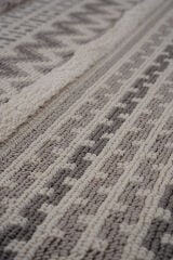 Step 2207 Gri İskandinav Salon Halısı Kesme Halı