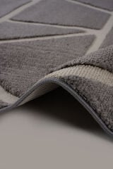 Step 2210 Gri Modern Salon Halısı Kesme Halı