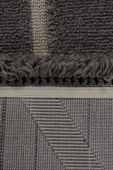 Step 2210 Gri Modern Salon Halısı Kesme Halı