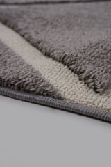 Step 2210 Gri Modern Salon Halısı Kesme Halı