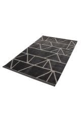 Step 2210 Gri Modern Salon Halısı Kesme Halı