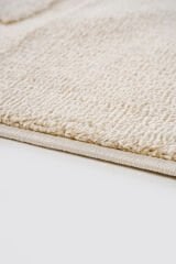 Step 2211 Krem Geometrik Salon Halısı Kesme Halı