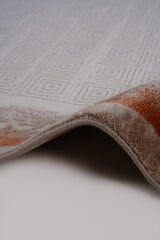 Lizbon 4513 Taba Yumuşak Dokulu Salon Halısı Kesme Halı