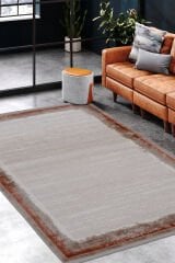 Lizbon 4513 Taba Yumuşak Dokulu Salon Halısı Kesme Halı