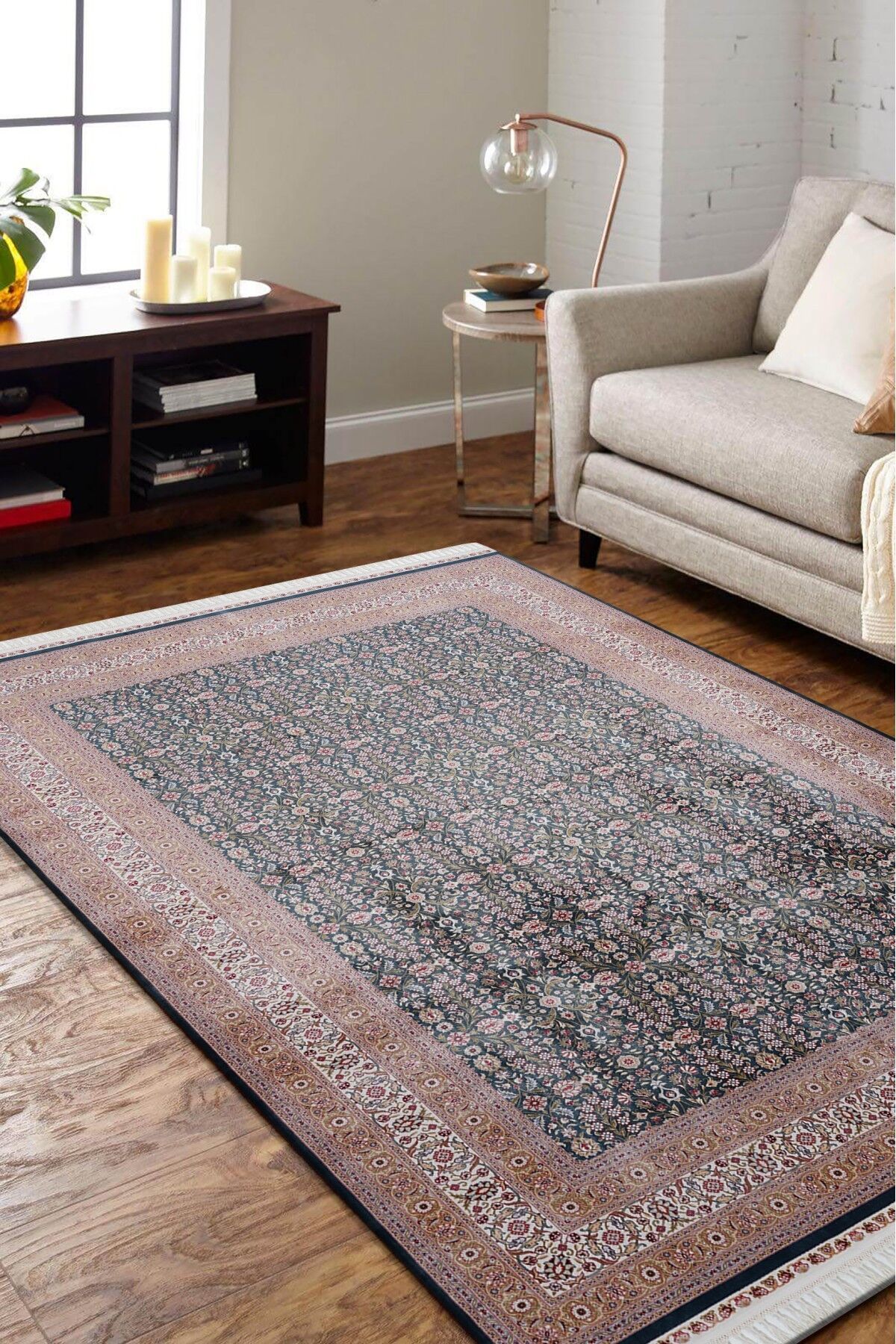 Exclusive 3888A Klasik Makine Halısı